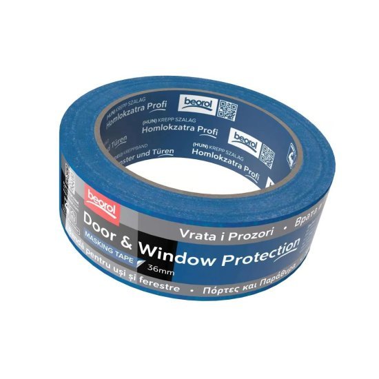 beorol Door&Window Protection. 36мм/33м. Маскуюча стрічка.