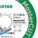 Круг Алмазний відрізний 1A1R V 125 Distar MASTERCUT