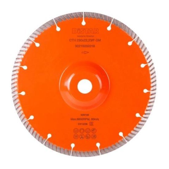 Круг алмазний відрізний 1A1R Distar TURBO 230X22,23/F LASER CTH GM