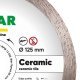 Круг алмазний відрізний 1A1R 125 Distar CERAMIC
