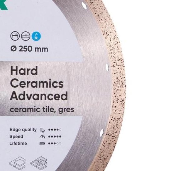 Круг алмазний відрізний 1A1R 250 Distar HARD CERAMICS ADVANСED