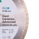 Круг алмазний відрізний 1A1R 250 Distar HARD CERAMICS ADVANСED