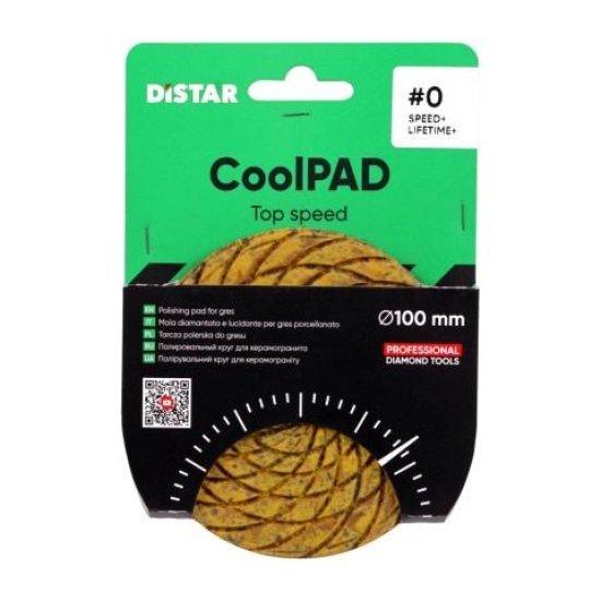 Круг алмазний полірувальний 100X3X15 Distar COOLPAD 0