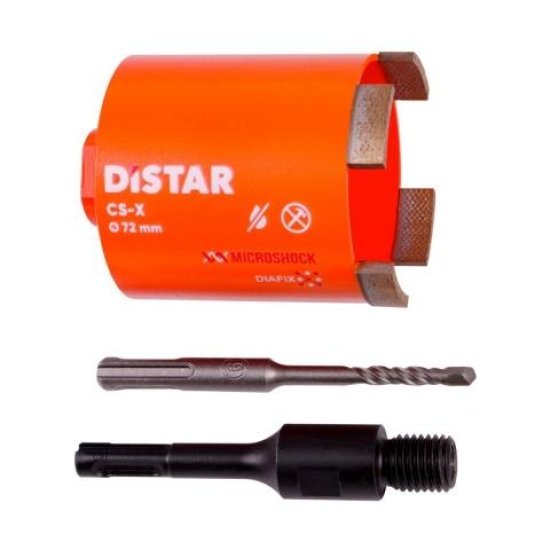 Свердло алмазне Distar DDS-W 072X70XSDS+ CS-X