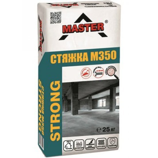 MASTER-STRONG Надміцна стяжка цементна армована