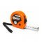 Polax Рулетка вимірювальна будівельна 2 фіксатора 5*19 мм (29-002)